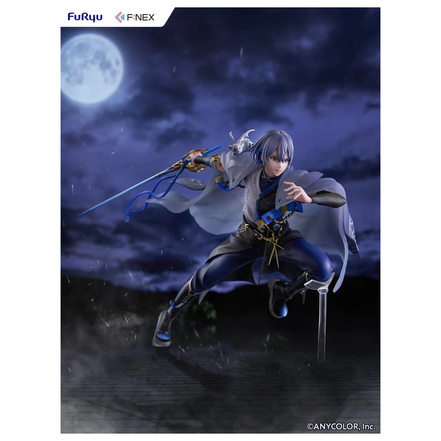 Nijisanji F:NEX PVC figura 1/7 Koyanagi Rou 19 cm fotografija proizvoda