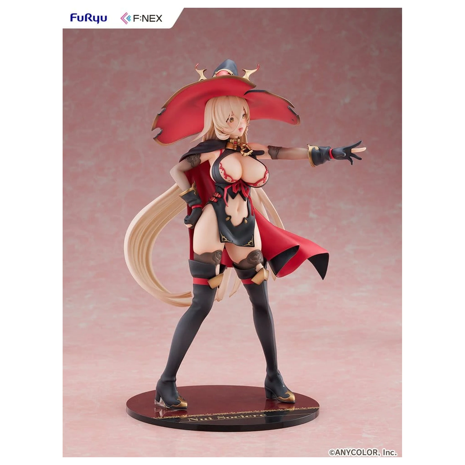 Nijisanji F:Nex PVC statua 1/7 Nuit Sociere 27 cm fotografija proizvoda