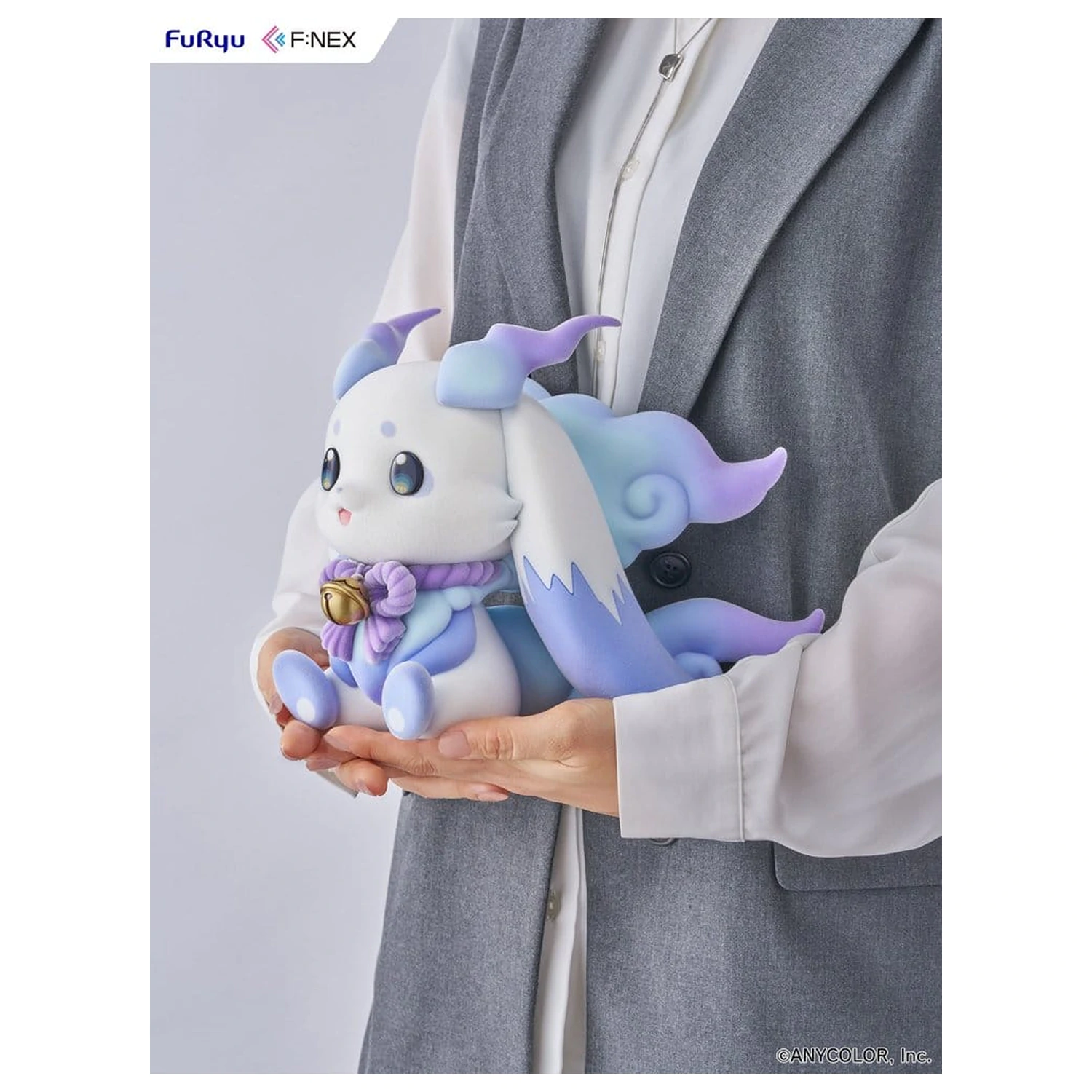 Nijisanji F:Nex Flocky Soft Vinyl Figura 1/2 Lunlun 20 cm fotografija proizvoda