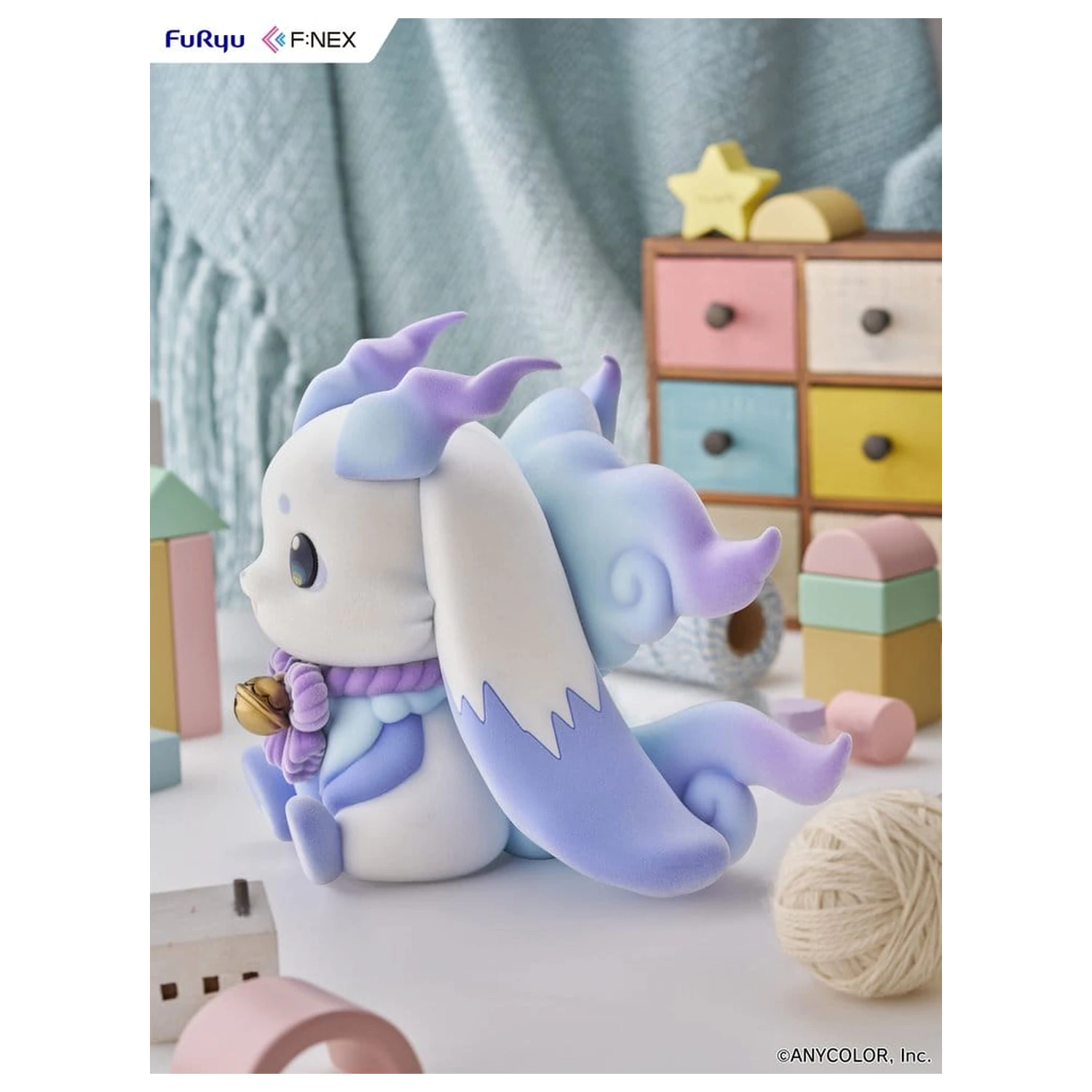 Nijisanji F:Nex Flocky Soft Vinyl Figura 1/2 Lunlun 20 cm fotografija proizvoda