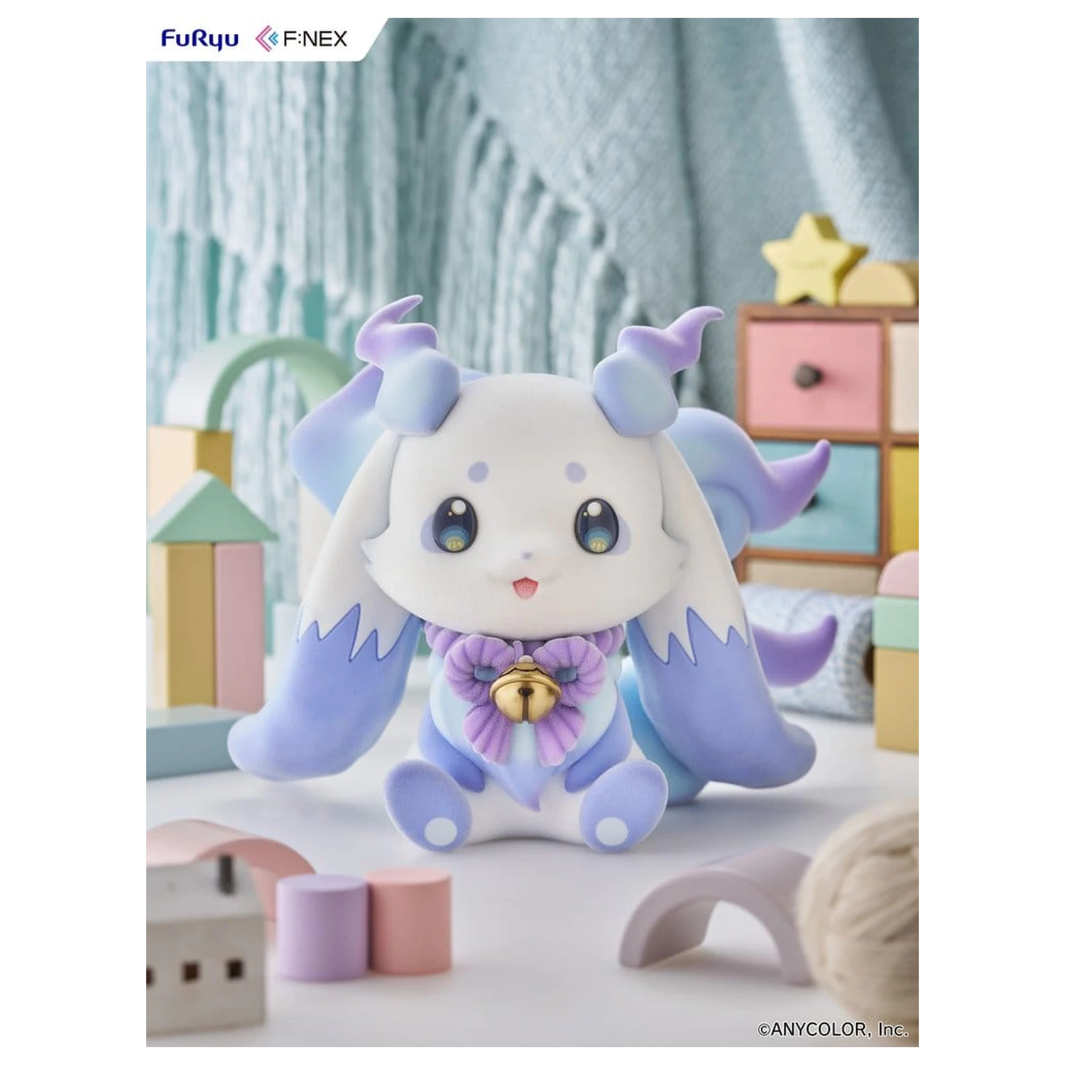 Nijisanji F:Nex Flocky Soft Vinyl Figura 1/2 Lunlun 20 cm fotografija proizvoda