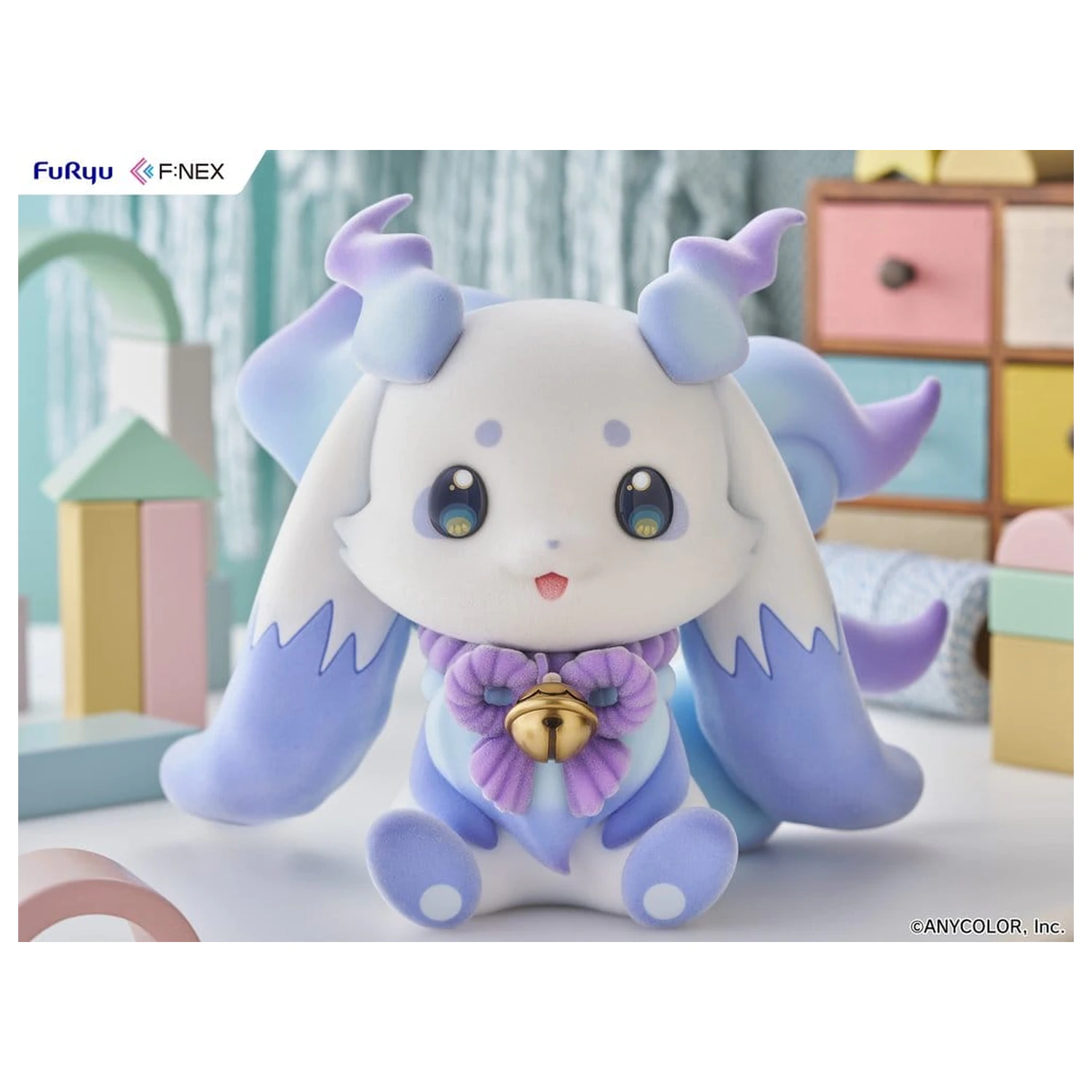 Nijisanji F:Nex Flocky Soft Vinyl Figura 1/2 Lunlun 20 cm fotografija proizvoda