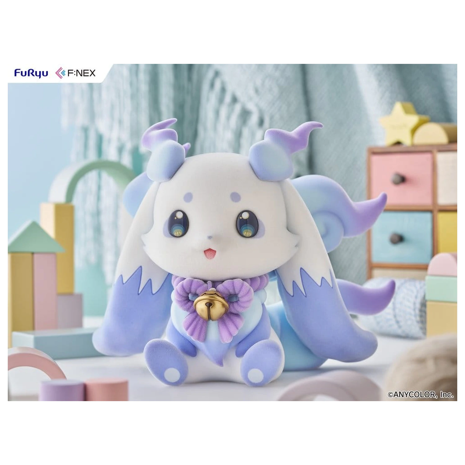 Nijisanji F:Nex Flocky Soft Vinyl Figura 1/2 Lunlun 20 cm fotografija proizvoda