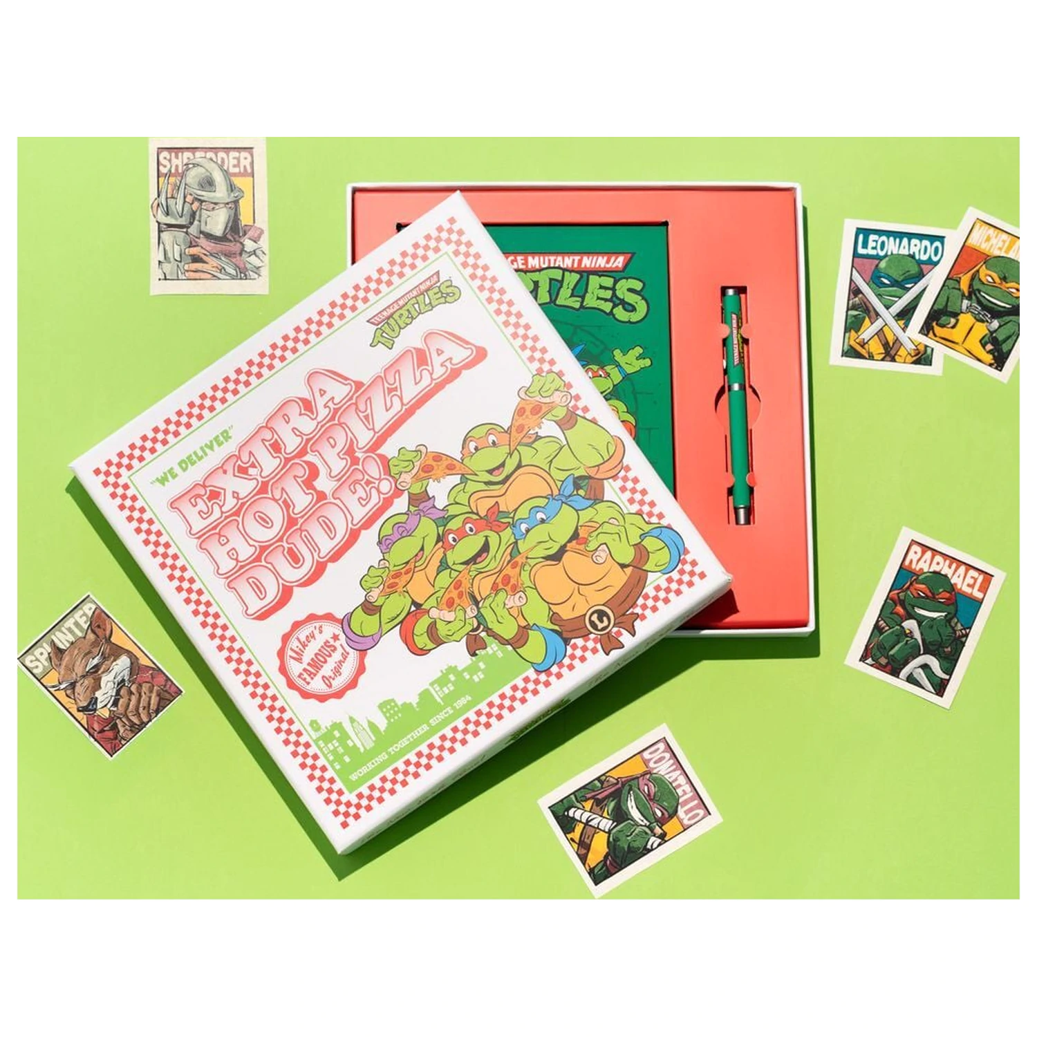 Ninja Turtles A5 bilježnica + kemijska olovka fotografija proizvoda