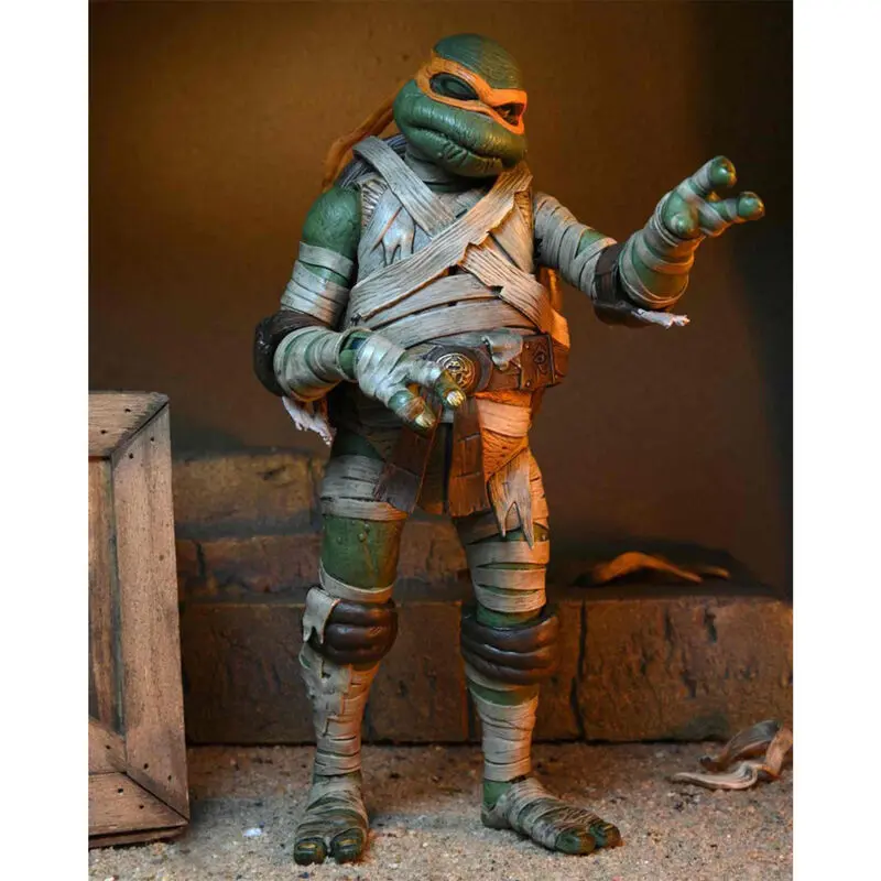 Ninja Kornjače kao Mumija Michelangelo ultimativna figura 18 cm fotografija proizvoda