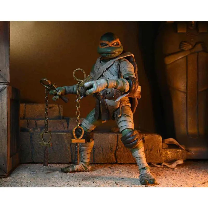 Ninja Kornjače kao Mumija Michelangelo ultimativna figura 18 cm fotografija proizvoda
