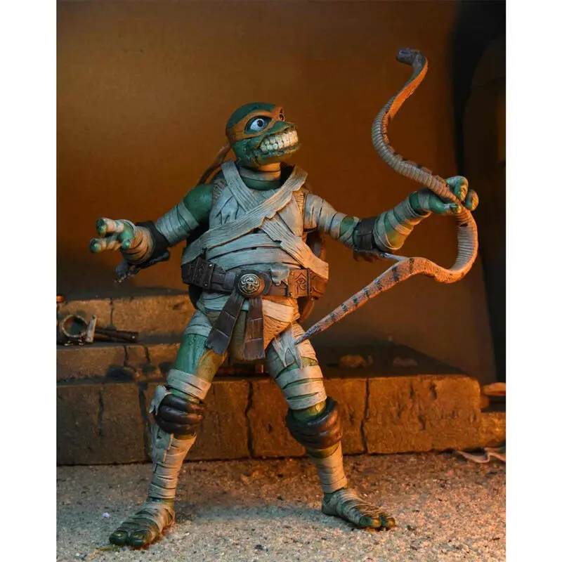 Ninja Kornjače kao Mumija Michelangelo ultimativna figura 18 cm fotografija proizvoda