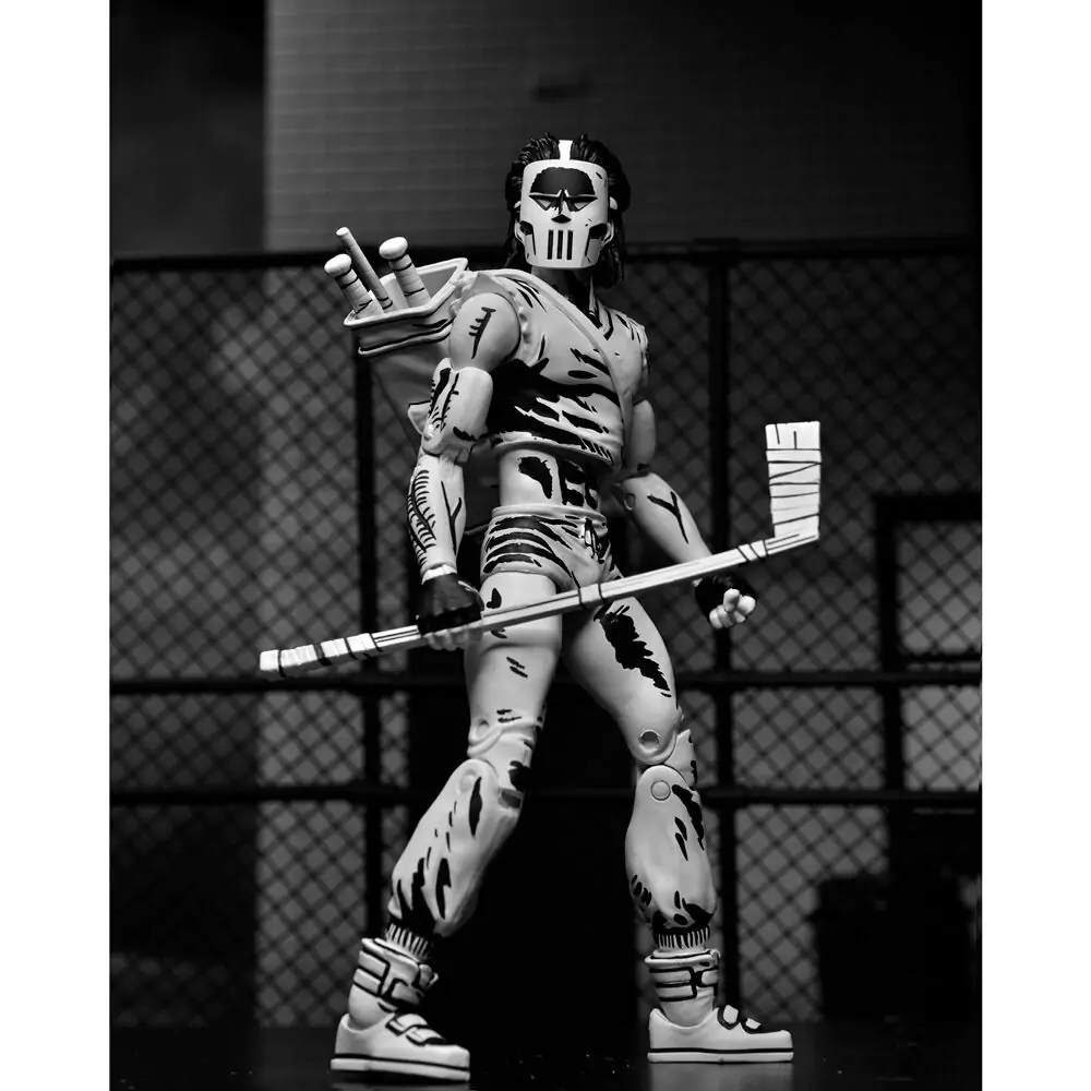 Ninja Turtles Teenage Mutant Casey Jones Black & White figura 18 cm fotografija proizvoda