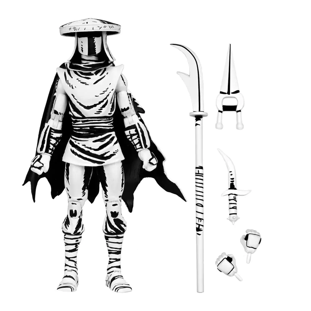 Ninja Turtles Teenage Mutant Elite Guard Black & White figura 18 cm fotografija proizvoda