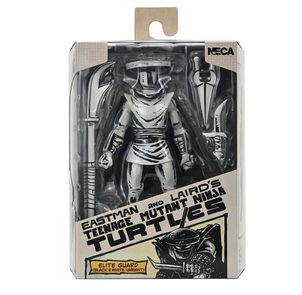 Ninja Turtles Teenage Mutant Elite Guard Black & White figura 18 cm fotografija proizvoda