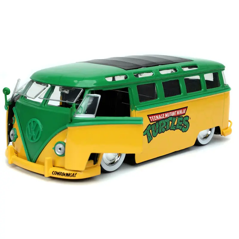 Teenage Mutant Ninja Turtles Diecast Model 1/24 1962 VW Bus Leonardo – model lijevani pod tlakom fotografija proizvoda