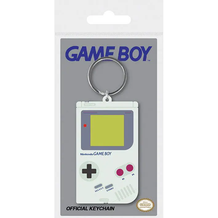 Nintendo Gumeni Privjesak za Ključeve Gameboy 6 cm fotografija proizvoda