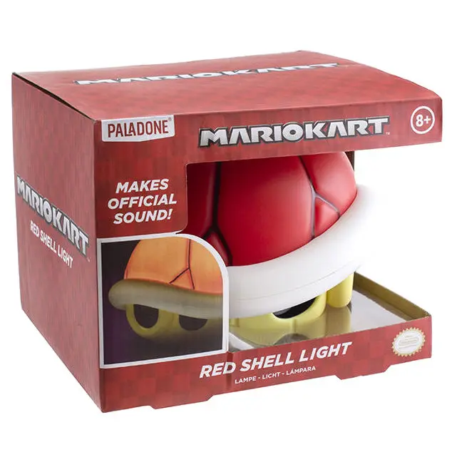 Nintendo Mario Kart Red Shell svjetlo sa zvukom fotografija proizvoda