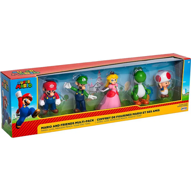 World of Nintendo Super Mario & Friends Figure Set od 5 komada Exclusive fotografija proizvoda