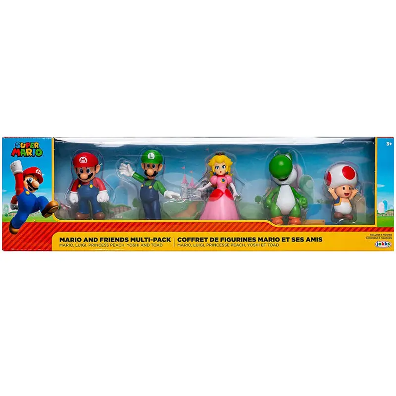 World of Nintendo Super Mario & Friends Figure Set od 5 komada Exclusive fotografija proizvoda