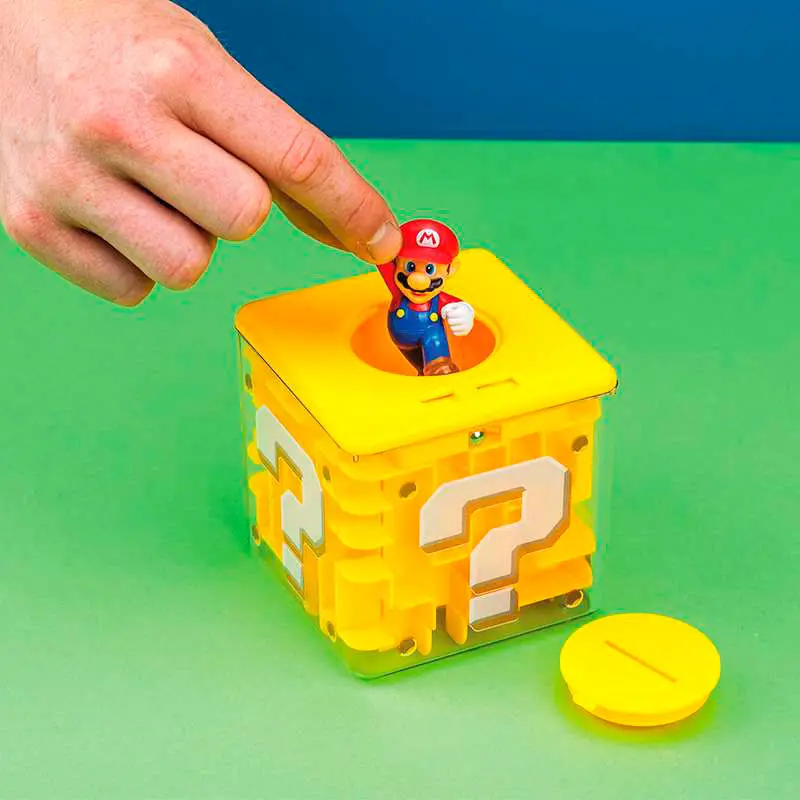 Nintendo Super Mario Bros Question Block kasica prasica fotografija proizvoda