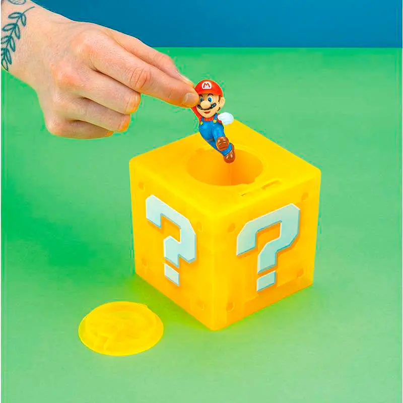 Nintendo Super Mario Bros Question Block kasica prasica fotografija proizvoda