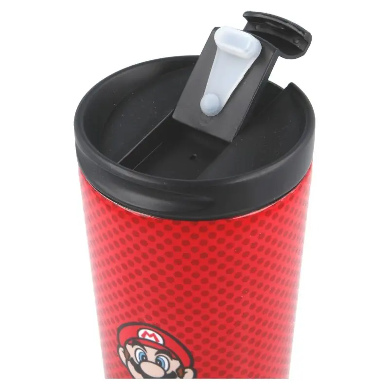 Nintendo Super Mario Bros putna šalica za kavu od nehrđajućeg čelika 425 ml fotografija proizvoda