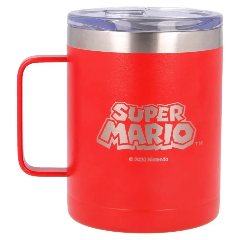 Nintendo Super Mario Bros termos šalica od nehrđajućeg čelika 380 ml fotografija proizvoda