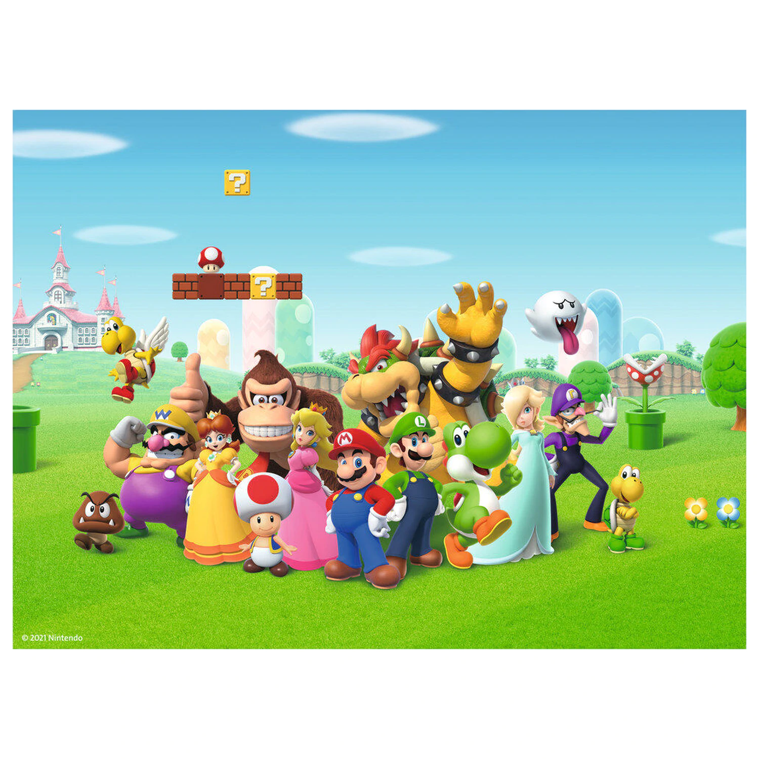 Nintendo Super Mario Bros XXL slagalica 200 komada fotografija proizvoda