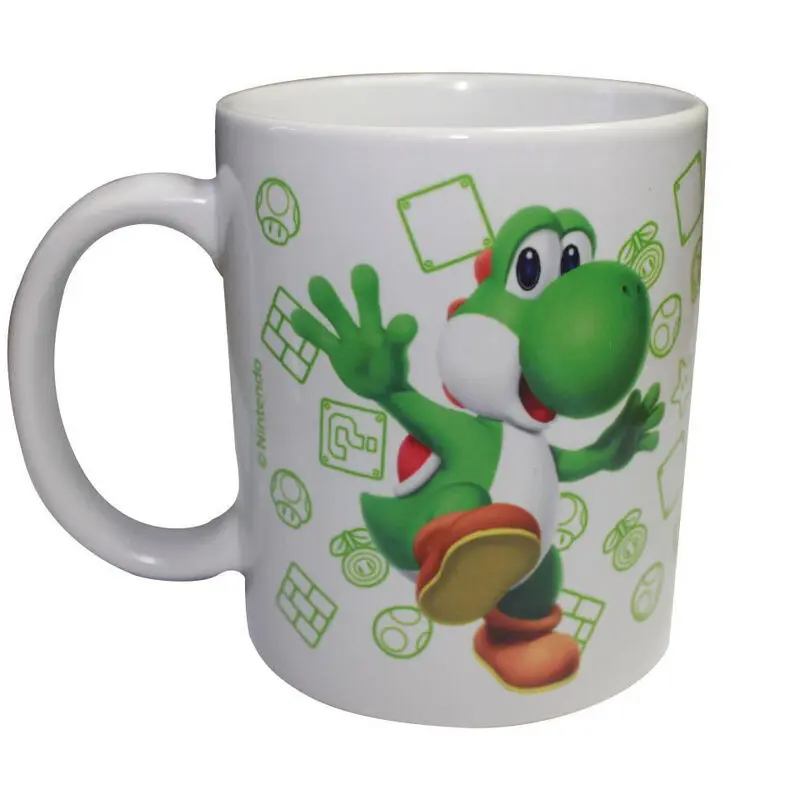 Nintendo Super Mario Bros Yoshi šalica + set kasica prasica fotografija proizvoda