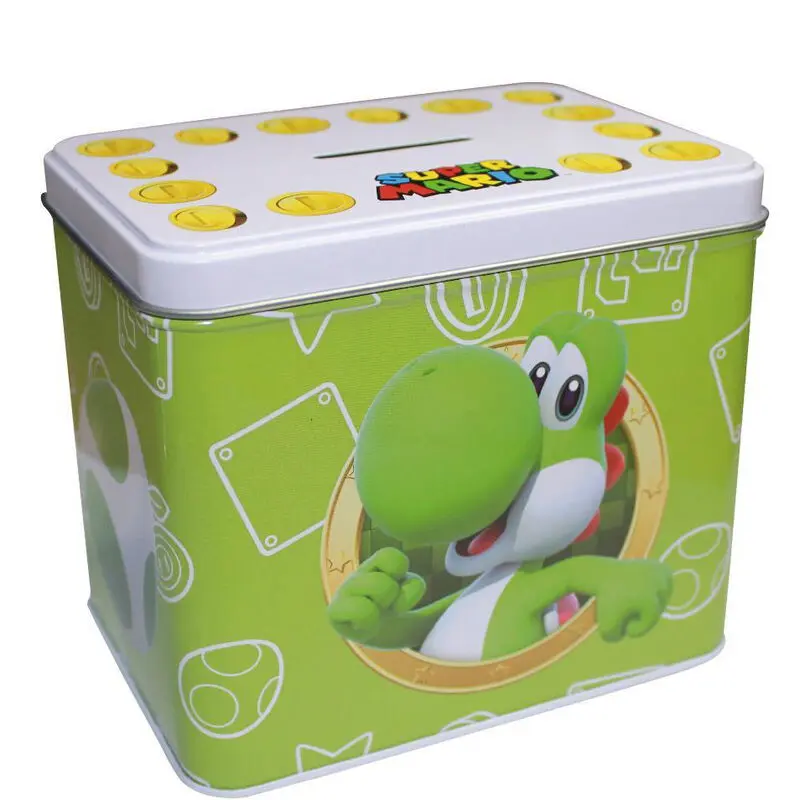 Nintendo Super Mario Bros Yoshi šalica + set kasica prasica fotografija proizvoda