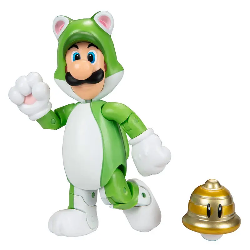 Nintendo Super Mario Cat Luigi figura 10 cm fotografija proizvoda