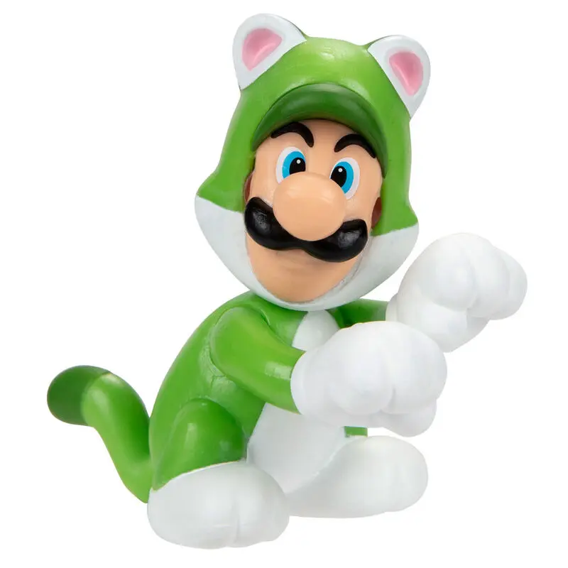 Nintendo Super Mario Mačak Luigi figura 6,5 cm fotografija proizvoda