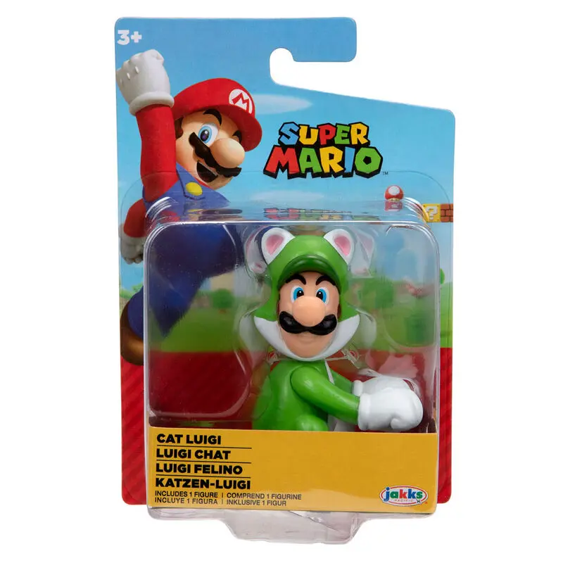 Nintendo Super Mario Mačak Luigi figura 6,5 cm fotografija proizvoda