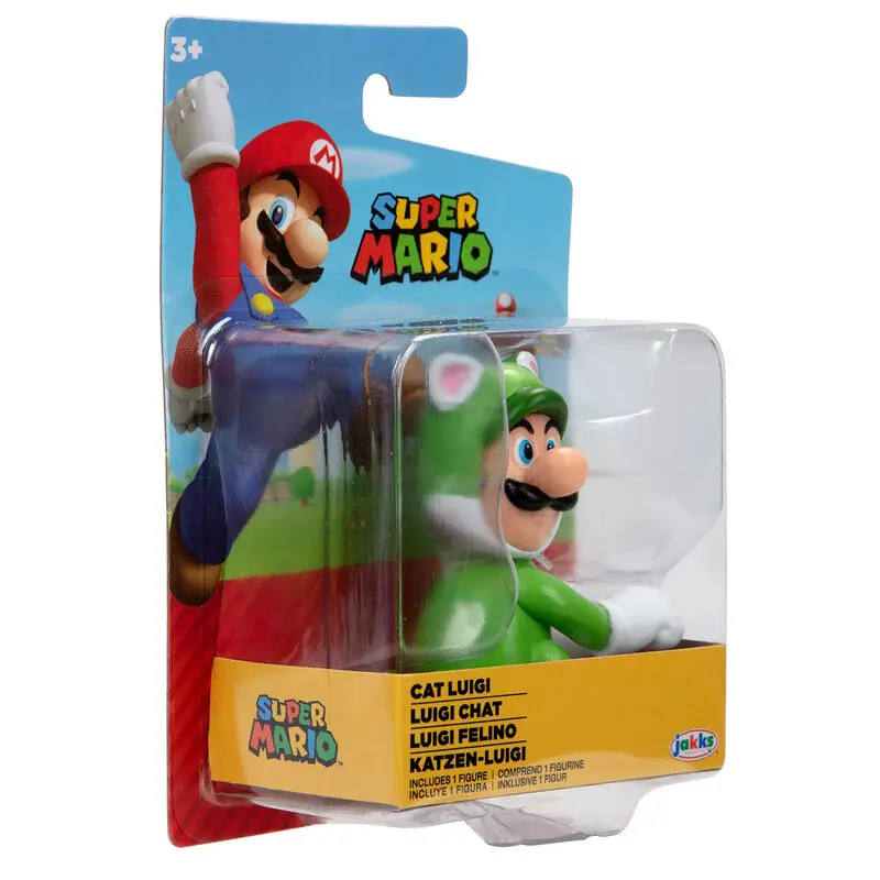 Nintendo Super Mario Mačak Luigi figura 6,5 cm fotografija proizvoda