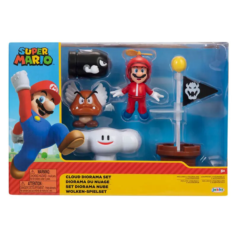 Nintendo Super Mario Cloud diorama set fotografija proizvoda