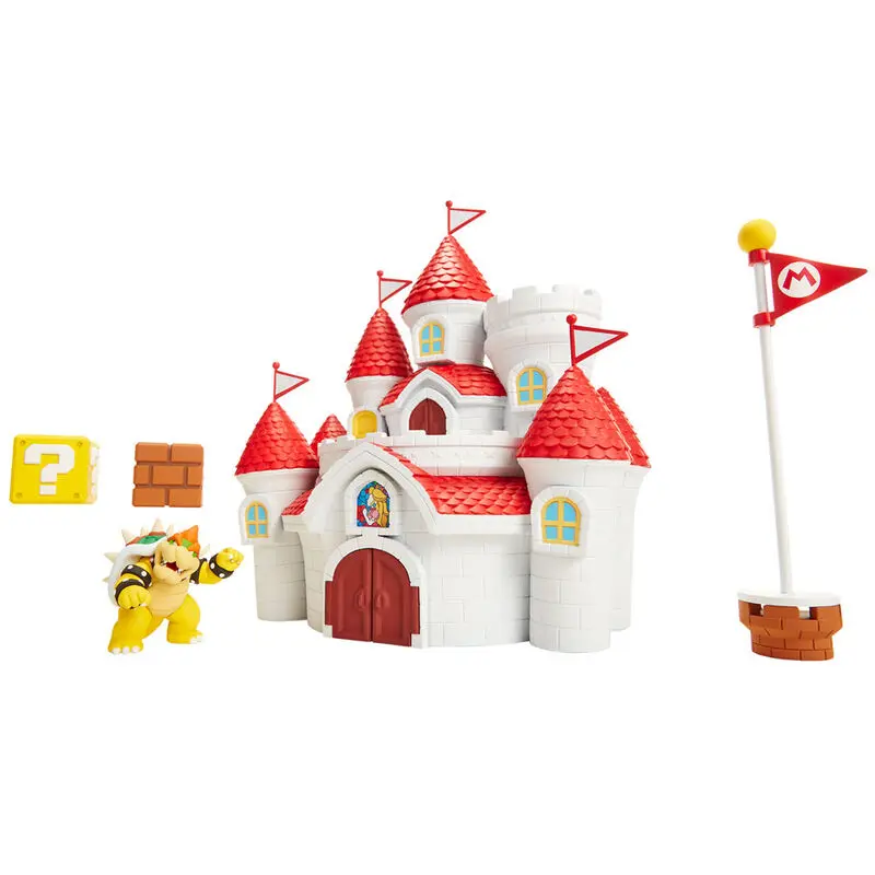 Nintendo Super Mario Mushroom Kingdom Dvorac set za igru fotografija proizvoda