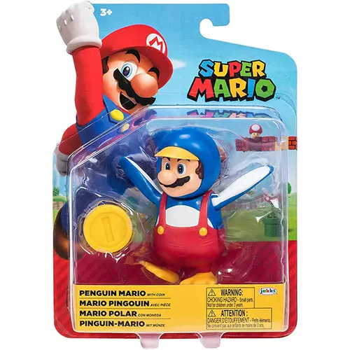 Nintendo Super Mario figura Penguin Mario 10 cm fotografija proizvoda