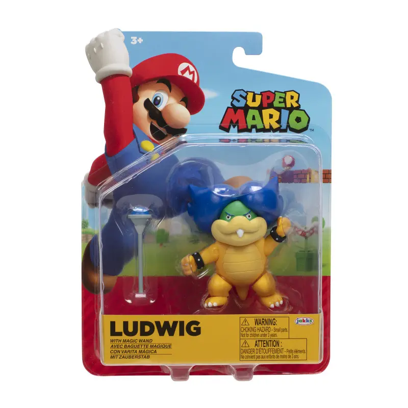 Nintendo Super Mario Wave 27 figura Ludwig 10 cm fotografija proizvoda