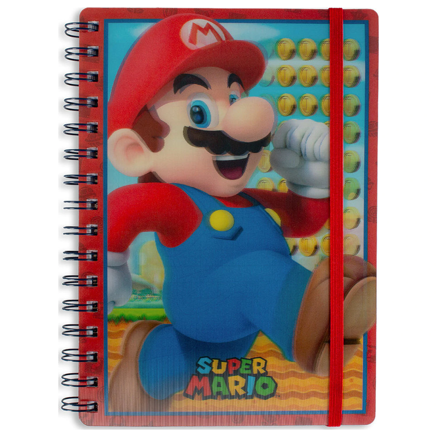 Super Mario 3D spiralni notes A5 Mario fotografija proizvoda