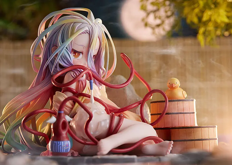 No Game No Life PVC Kip 1/7 Shiro: Hot Spring Ver. 11 cm fotografija proizvoda