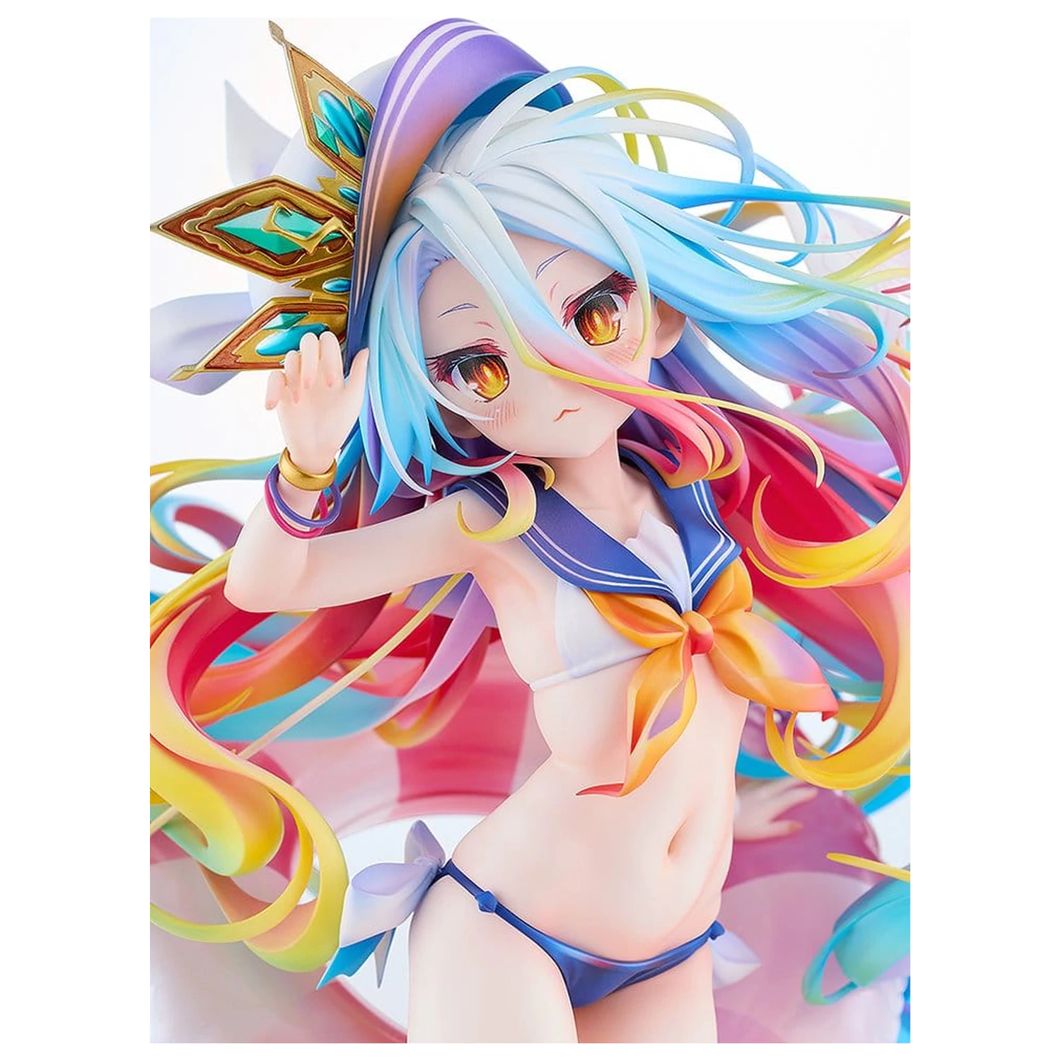 No Game No Life Statua 1/7 Shiro: Sailor-Style Swimsuit Ver. 24 cm fotografija proizvoda