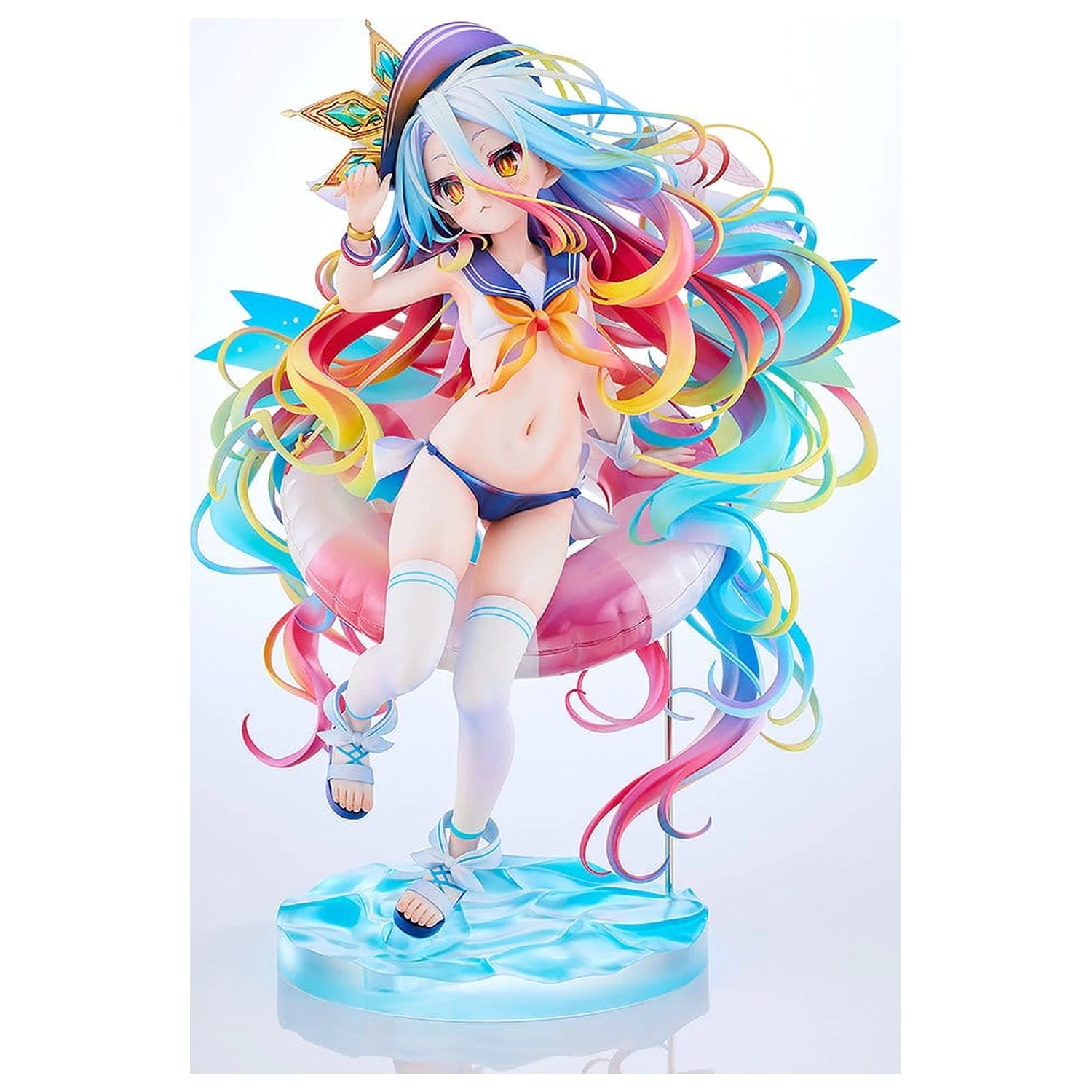 No Game No Life Statua 1/7 Shiro: Sailor-Style Swimsuit Ver. 24 cm fotografija proizvoda