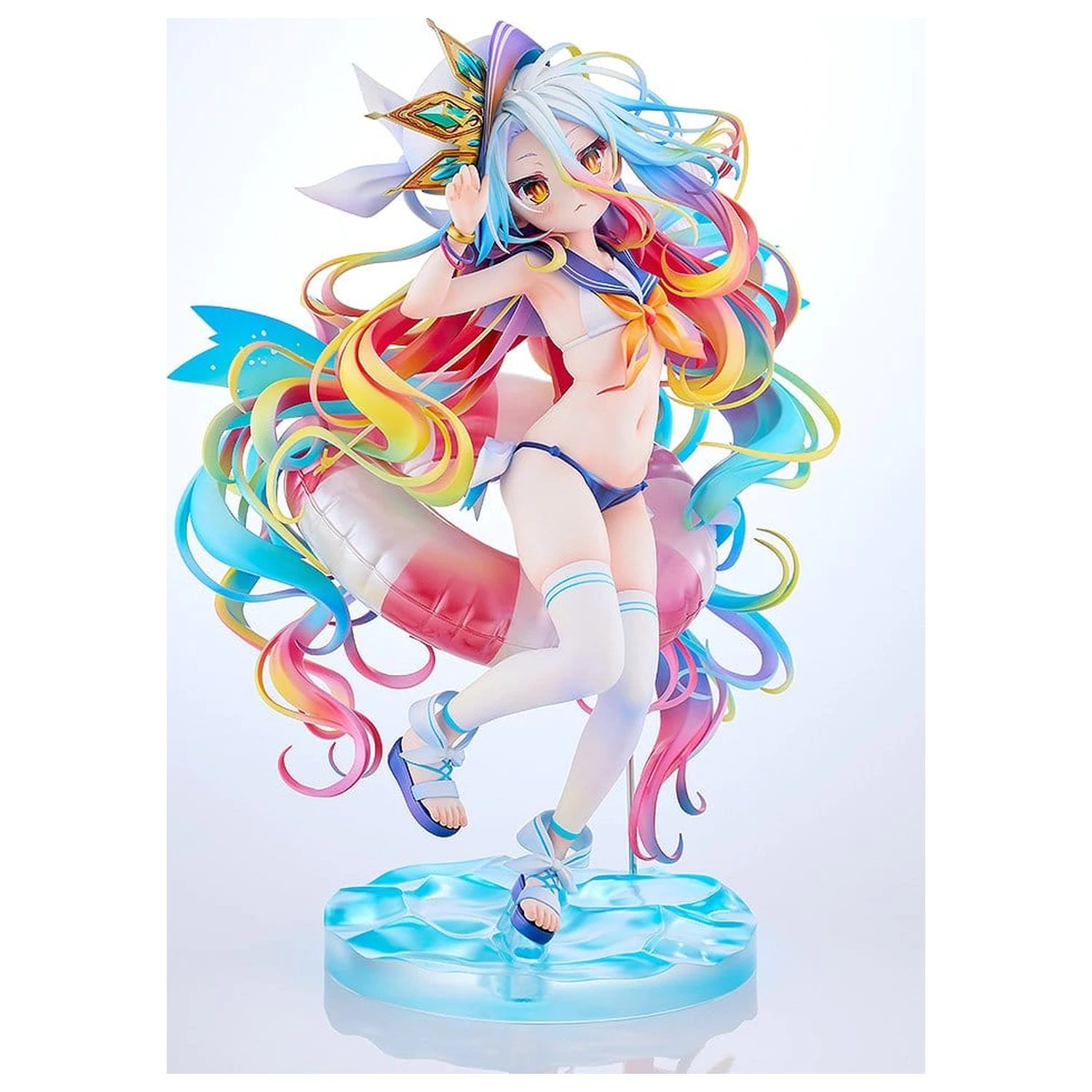 No Game No Life Statua 1/7 Shiro: Sailor-Style Swimsuit Ver. 24 cm fotografija proizvoda