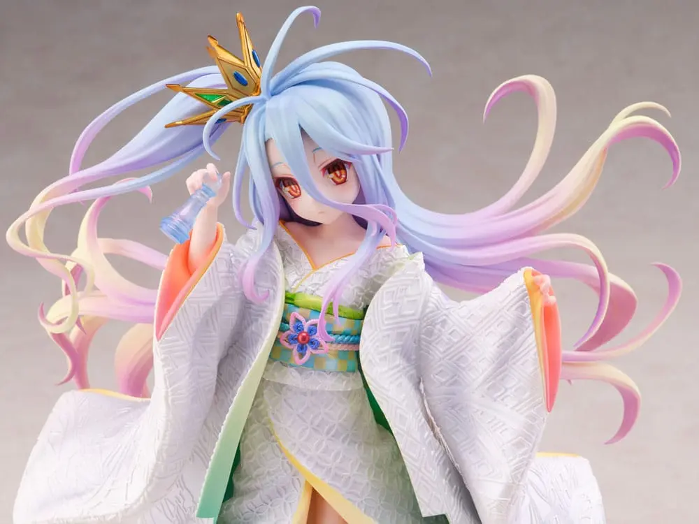 No Game no Life PVC Kip 1/7 Shiro -Shiromuku- 23 cm fotografija proizvoda