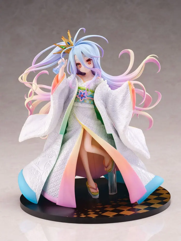No Game no Life PVC Kip 1/7 Shiro -Shiromuku- 23 cm fotografija proizvoda