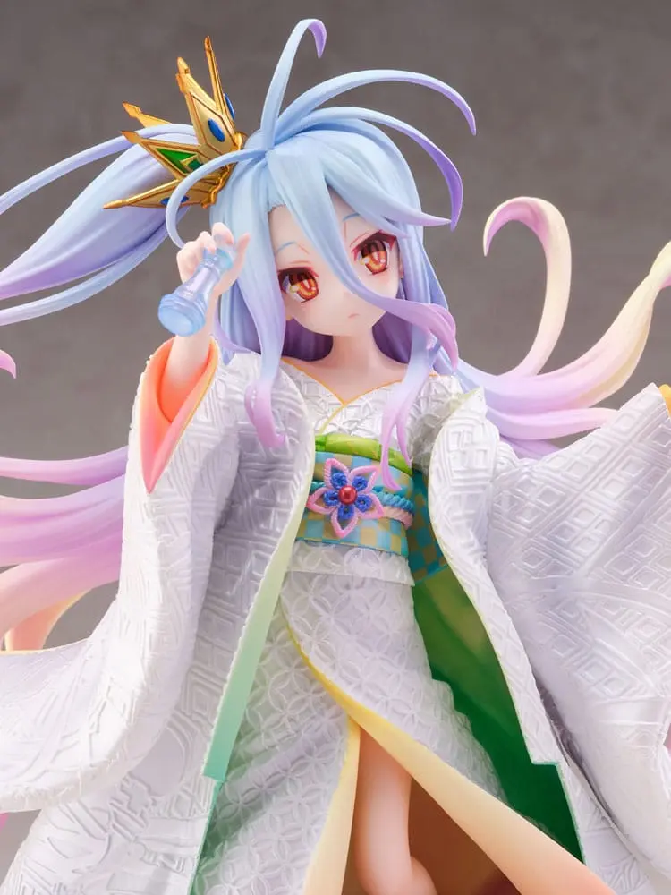 No Game no Life PVC Kip 1/7 Shiro -Shiromuku- 23 cm fotografija proizvoda