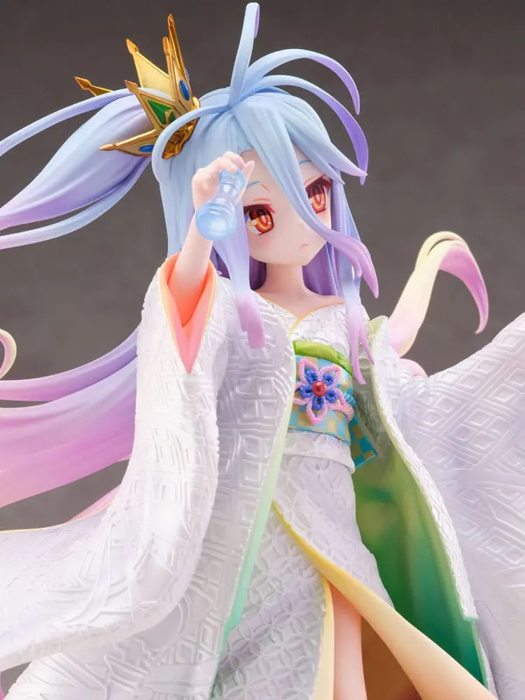 No Game no Life PVC Kip 1/7 Shiro -Shiromuku- 23 cm fotografija proizvoda