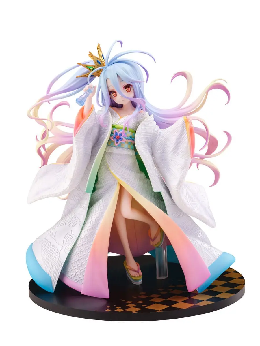 No Game no Life PVC Kip 1/7 Shiro -Shiromuku- 23 cm fotografija proizvoda