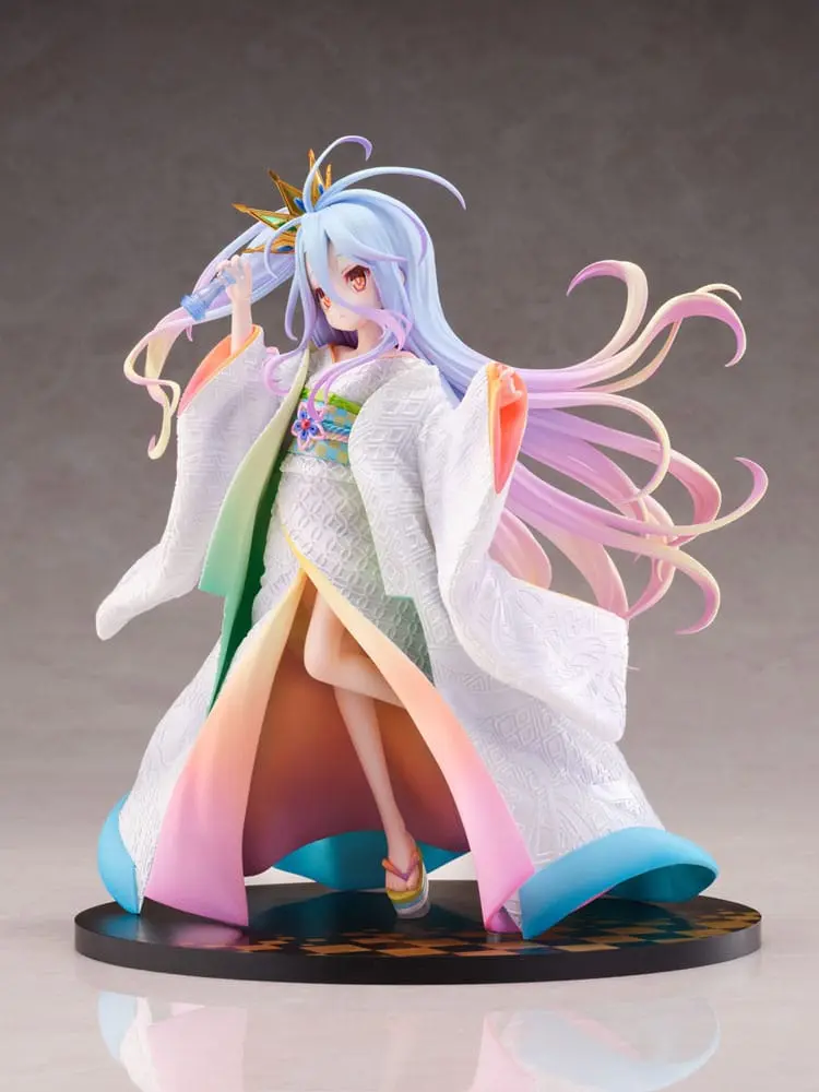 No Game no Life PVC Kip 1/7 Shiro -Shiromuku- 23 cm fotografija proizvoda
