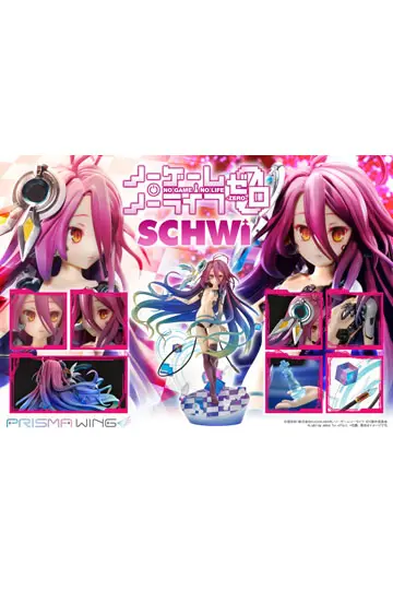 No Game No Life Prisma Wing PVC kip 1/7 Schwi 26 cm fotografija proizvoda