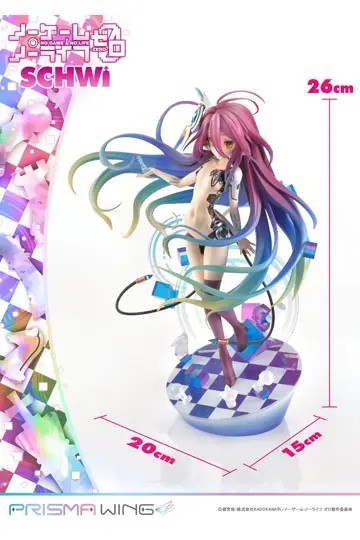 No Game No Life Prisma Wing PVC kip 1/7 Schwi 26 cm fotografija proizvoda