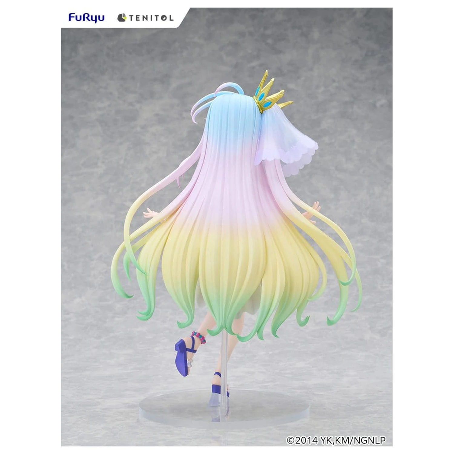 No Game No Life Tenitol Visoka PVC figura Shiro u kupaćem kostimu haljini Ver. 29 cm fotografija proizvoda