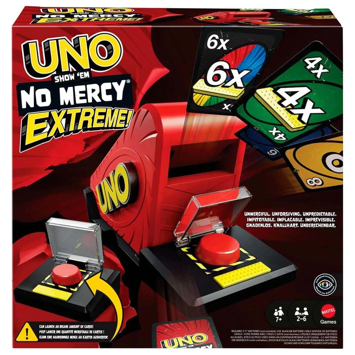 No Mercy Extreme UNO kartaška igra fotografija proizvoda