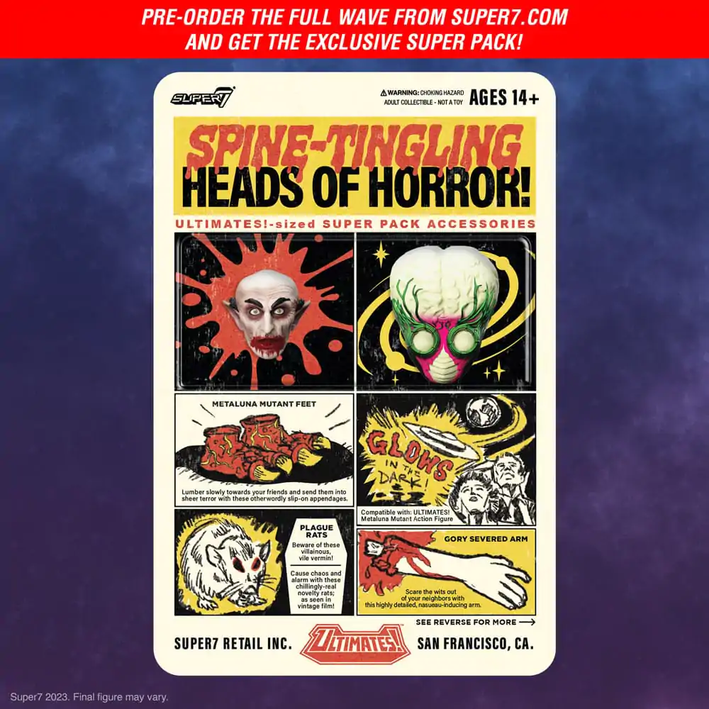 Nosferatu Ultimates akcijska figura Count Orlok Wave 2 18 cm fotografija proizvoda